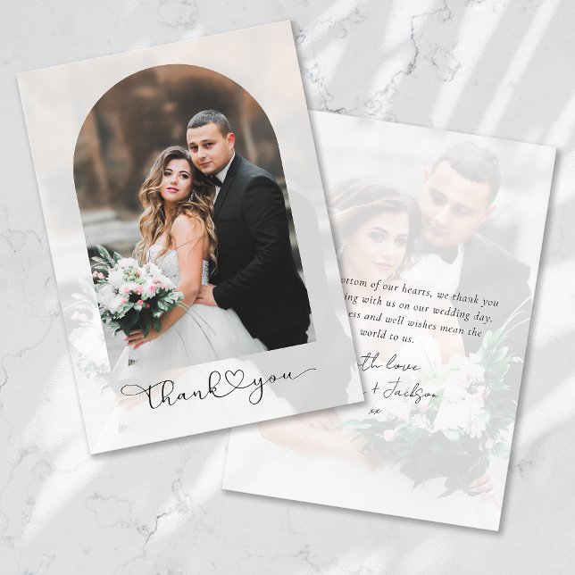 Merci Script  Photo Arch Mariage (Créateur téléchargé)