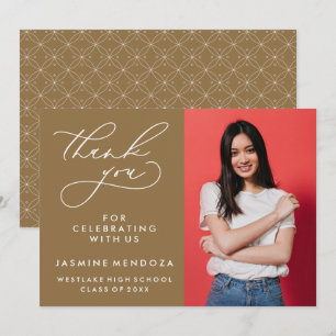 MERCI SIMPLE DE GRADUATION DE CALLIGRAPHIE SIMPLE