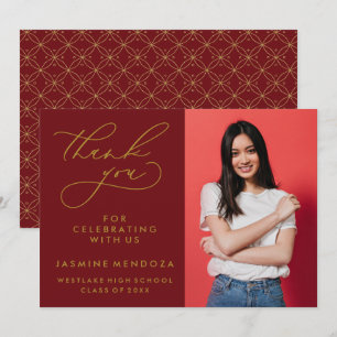 MERCI SIMPLE DE GRADUATION DE CALLIGRAPHIE SIMPLE