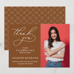 MERCI SIMPLE DE GRADUATION DE CALLIGRAPHIE SIMPLE