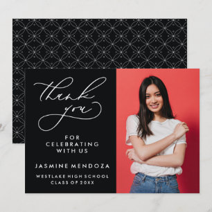 MERCI SIMPLE DE GRADUATION DE CALLIGRAPHIE SIMPLE