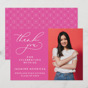 MERCI SIMPLE DE GRADUATION DE CALLIGRAPHIE SIMPLE