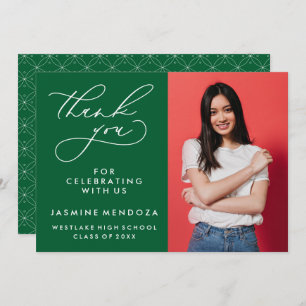 MERCI SIMPLE DE GRADUATION DE CALLIGRAPHIE SIMPLE