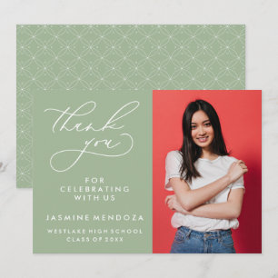 MERCI SIMPLE DE GRADUATION DE CALLIGRAPHIE SIMPLE