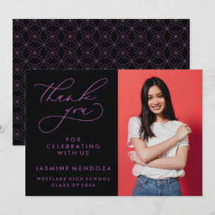 MERCI SIMPLE DE GRADUATION DE CALLIGRAPHIE SIMPLE