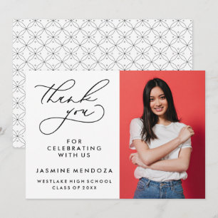 MERCI SIMPLE DE GRADUATION DE CALLIGRAPHIE SIMPLE