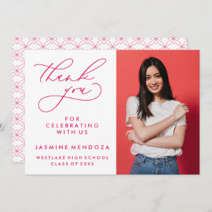 MERCI SIMPLE DE GRADUATION DE CALLIGRAPHIE SIMPLE