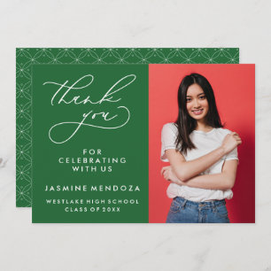 MERCI SIMPLE DE GRADUATION DE CALLIGRAPHIE SIMPLE