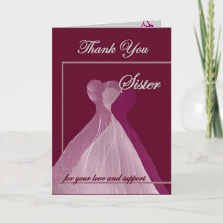 Merci SOEUR Maid of Honor Magenta Gowns