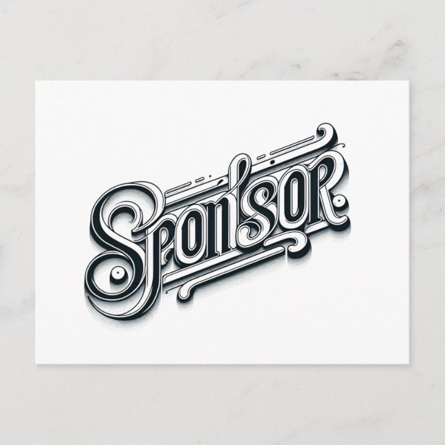 Merci Sponsor NA AA Carte postale 12 étapes (Devant)