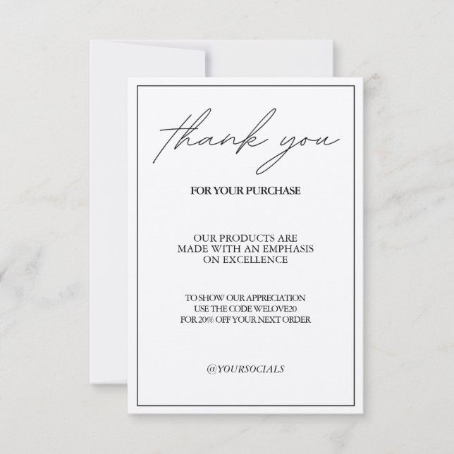 Merci Support artisanal traditionnel (Devant)