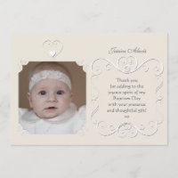 Merci tendre de photo de coeur