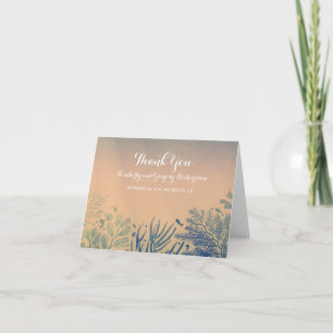 Merci tropical orienté sous-marin de mariage de