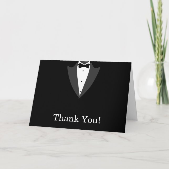 Merci Tuxedo noir et blanc (Devant)
