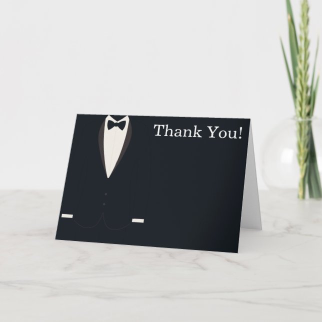 Merci Tuxedo noir et blanc (Devant)