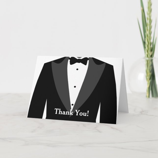 Merci Tuxedo noir et blanc (Devant)