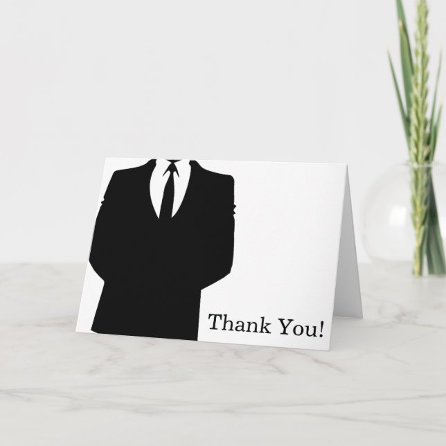 Merci Tuxedo noir et blanc (Devant)