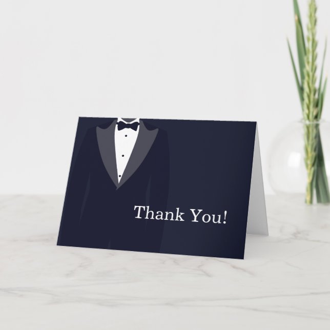 Merci Tuxedo noir et blanc (Devant)