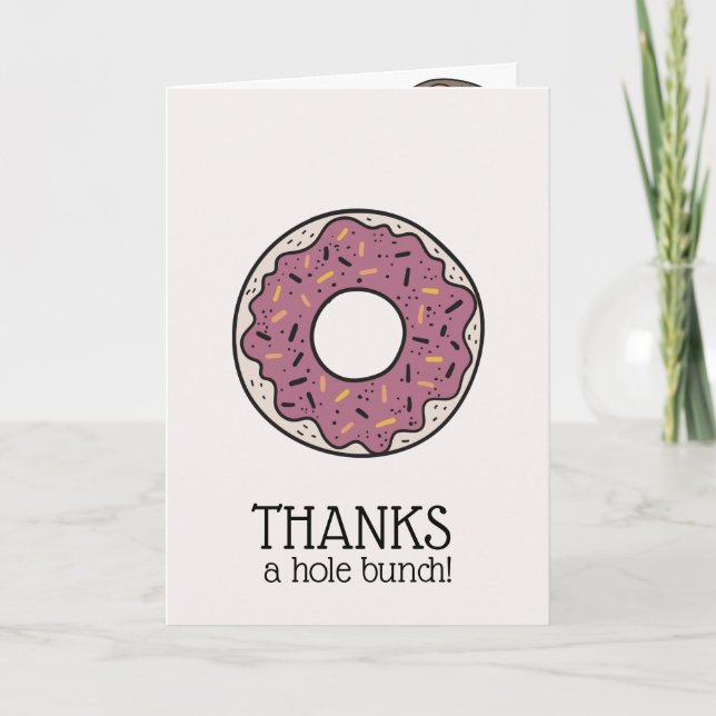 Merci un tas de carte de remerciement (Devant)