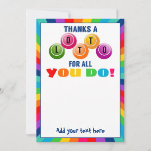 merci une carte cadeau bénévole carte à gratter Lo