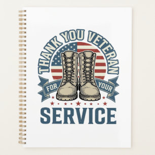 Merci Vétéran Patriotique Bottes Service Chemise_1