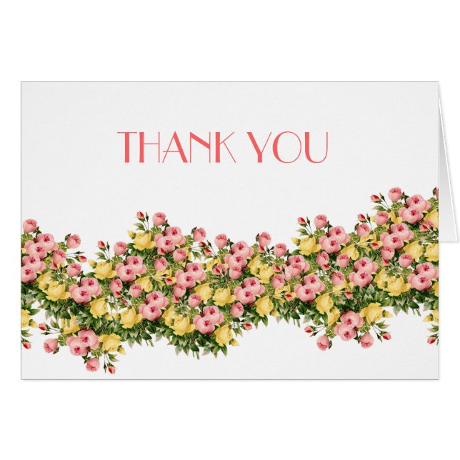 Merci vintage de tourbe rose (Devant horizontal)