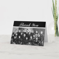 Merci vintage du groupe des dames