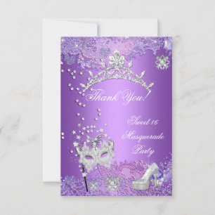 Merci violet Sweet sixteen 16 Masquerade