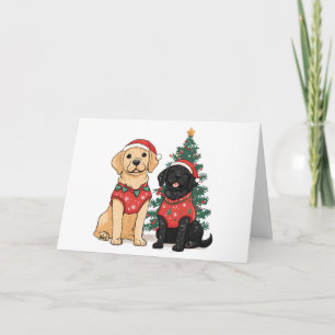 Merci Vous Chiens Labrador Retriever de Noël