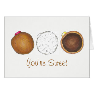Merci Vous êtes Doux Jelly Filled Donut Doughnut