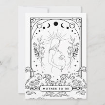 Mère À Être Baby shower Invitation