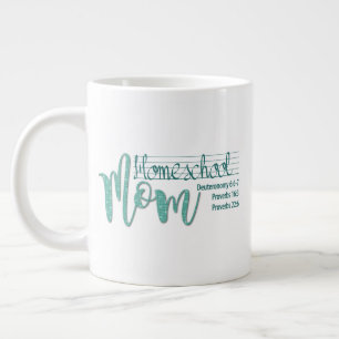 "Mère à l'école" JUMBO Mug avec Spurgeon Citati
