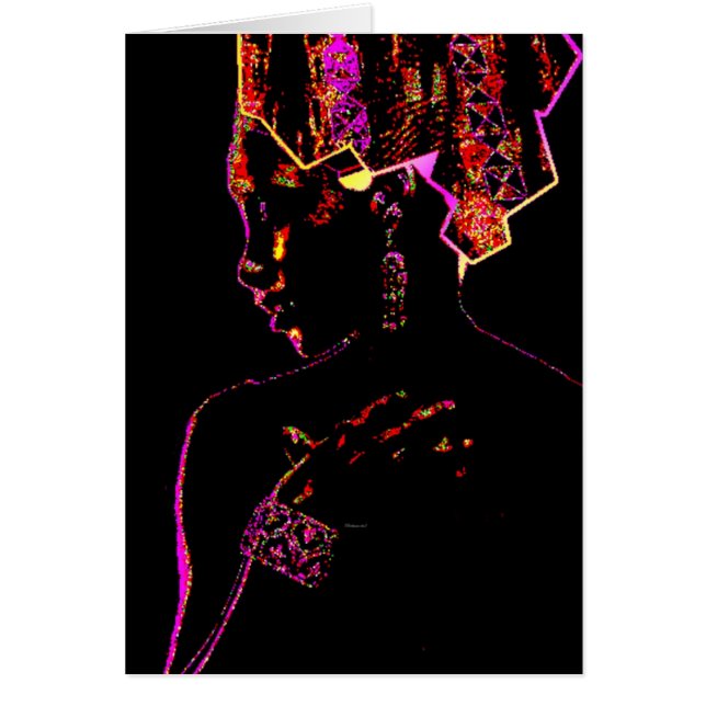 Mère Africaine En Prière (Devant)