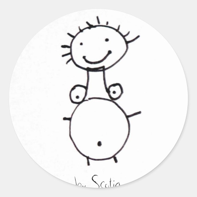 Mère autocollant (Devant)