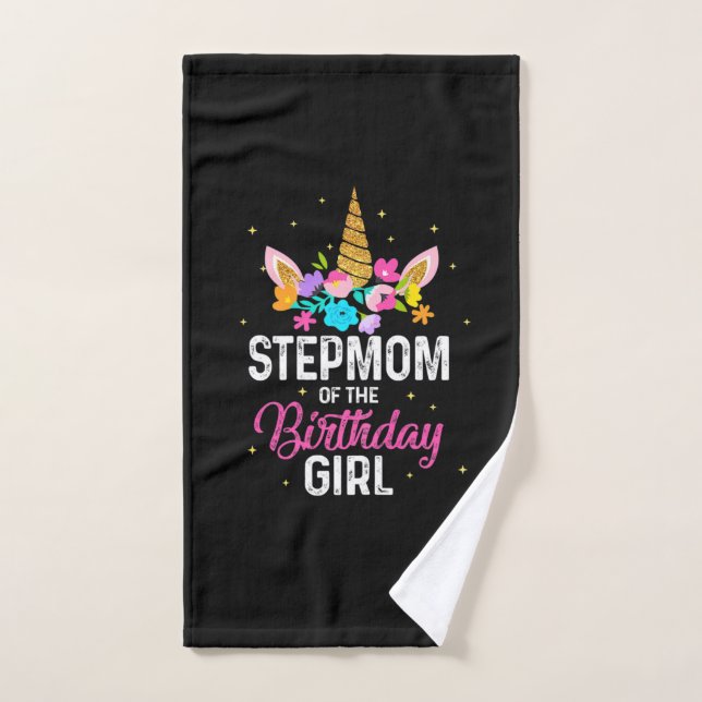 Mère cadeau | Stepmere De La Fille Anniversaire (Serviette à main)