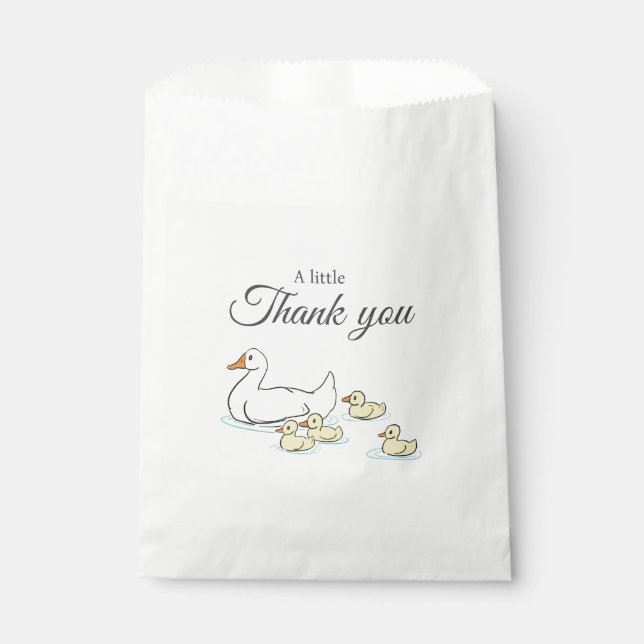 Mère Canard et Merci canard Favoriser les sacs (Devant)