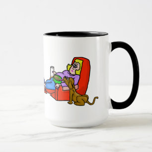 Mère connaît la Mug du repos
