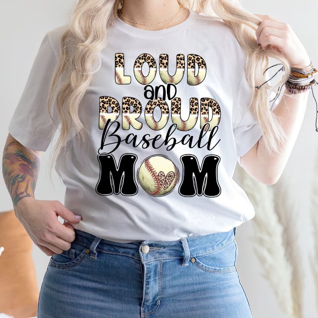 Mère De Baseball Et De Fort, T-shirt De Baseball (Créateur téléchargé)