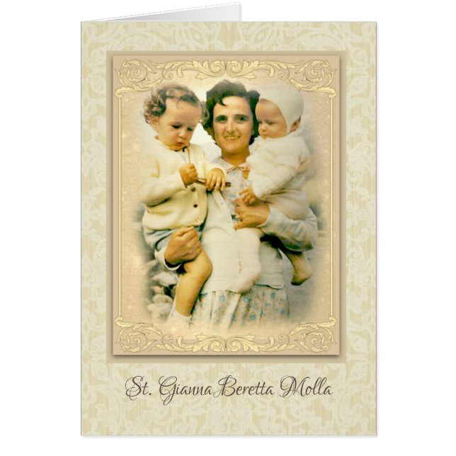 Mère de catholique de St Gianna Beretta Molla (Devant)