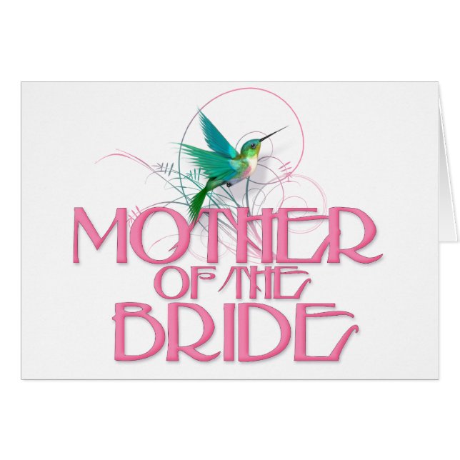 Mère de colibri de la jeune mariée (Devant horizontal)