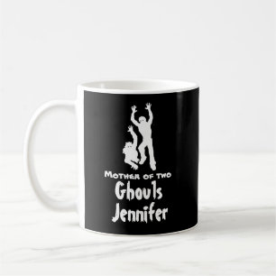 Mère de deux goules Tasse drôle de maman Halloween