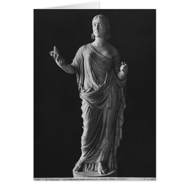 Mère de Julia Mamaea d'empereur Severus Alexandre (Devant)