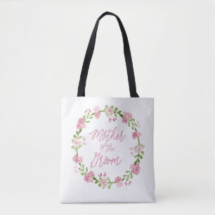 Mère de la Groom Aquarelle Sac à couronne