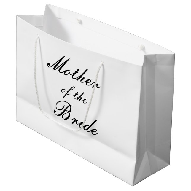 Mère de la mariée grand sac cadeau (Devant Angle)