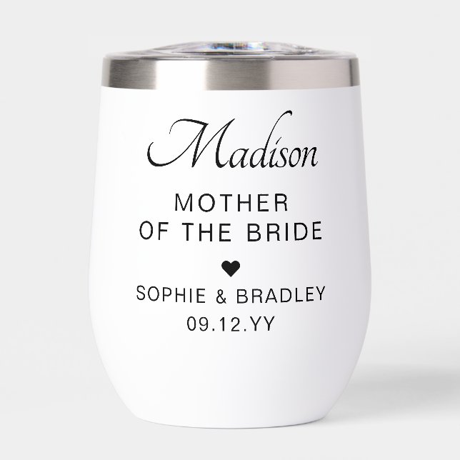 Mère de la mariée Mariage personnalisé sur mesure (Avant)