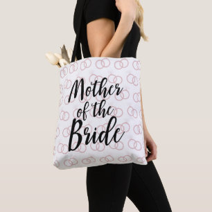 Mère de la mariée Mariage Sac fourre-tout Motif de