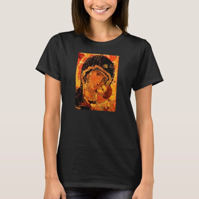 Mère de l'Amour - Saint, Marie et Jésus - T-shirt (Devant)