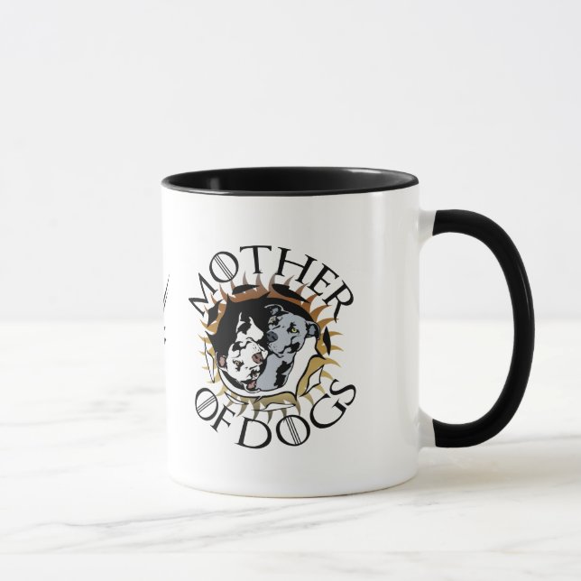 Mère de tasse de café de chiens (Droite)
