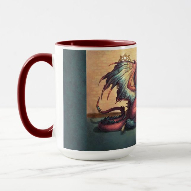 Mère Dragon et jeune tasse (Gauche)