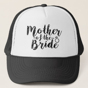 Mère du casquette des femmes de jeune mariée
